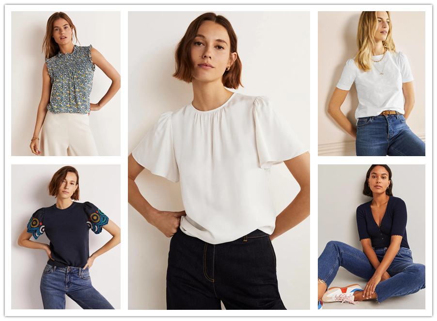 Women’s Tops And T-shirts, With Options For Every Style